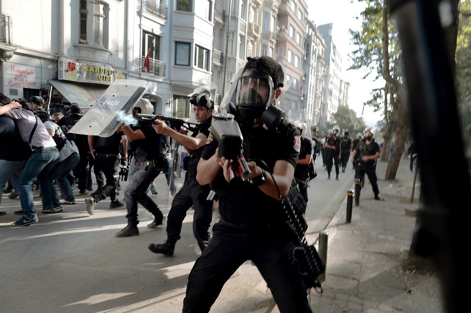 полиция Стамбула