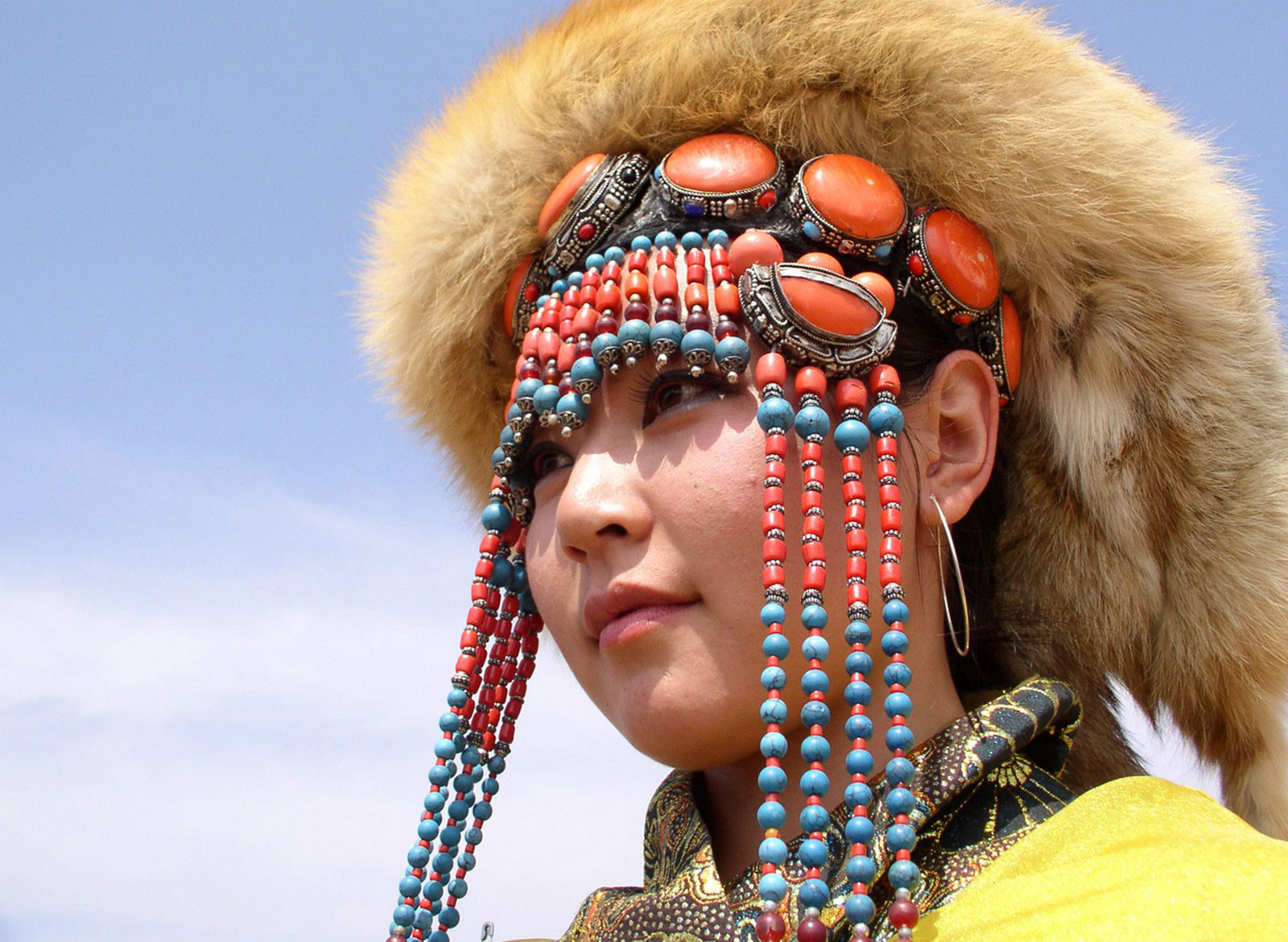 девушка Монголии