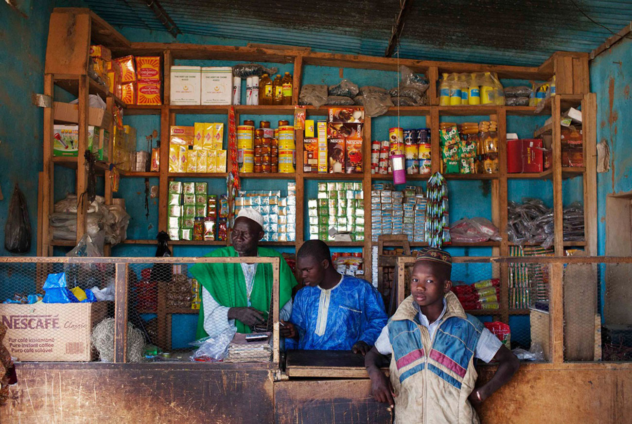 магазин на центральном рынке, фото Мали