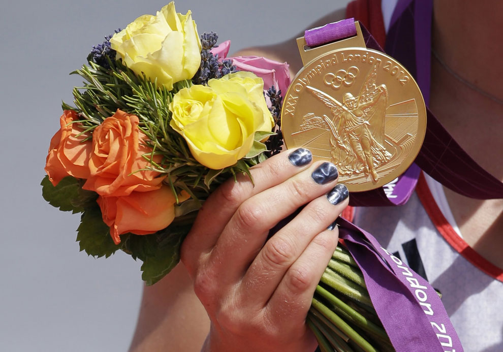 золотая медаль на олимпиаде 2012 в Англии