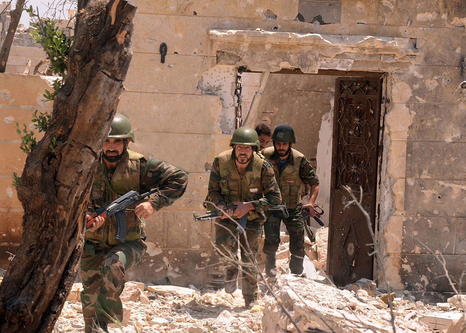 Сирийские солдаты