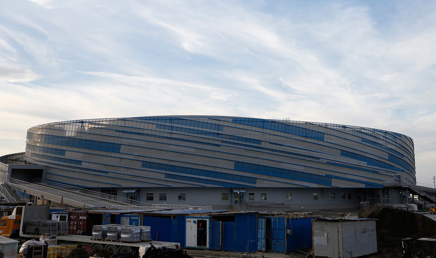 хоккейная коробка на олимпиаде 2014 в Сочи, фото