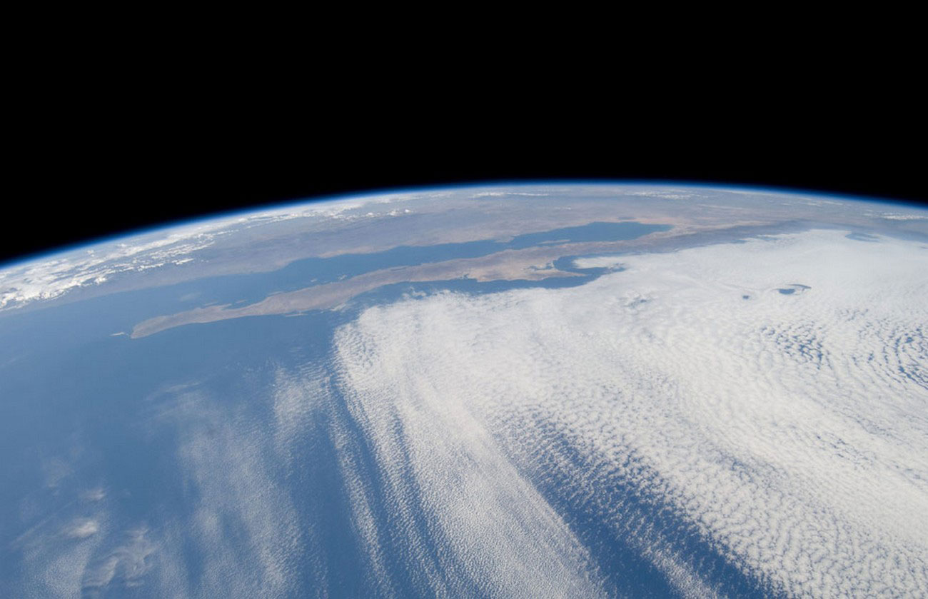 фото облаков из космоса