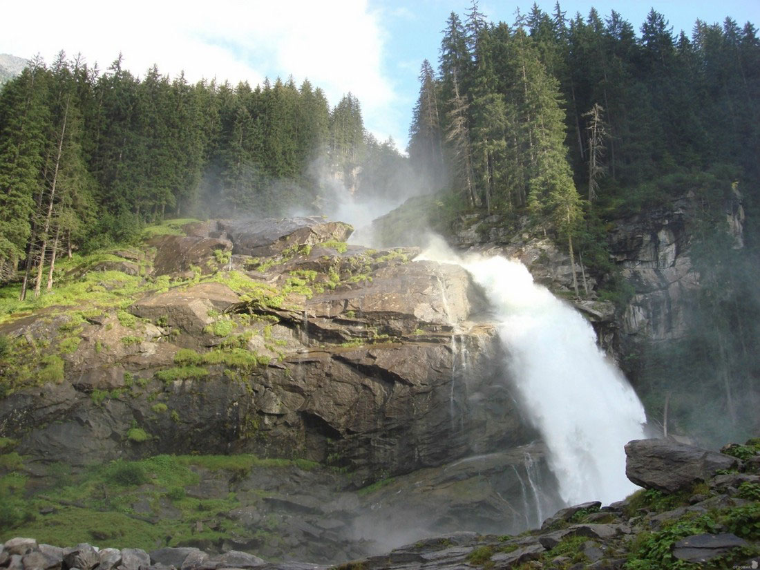 Криммльский водопад, фото
