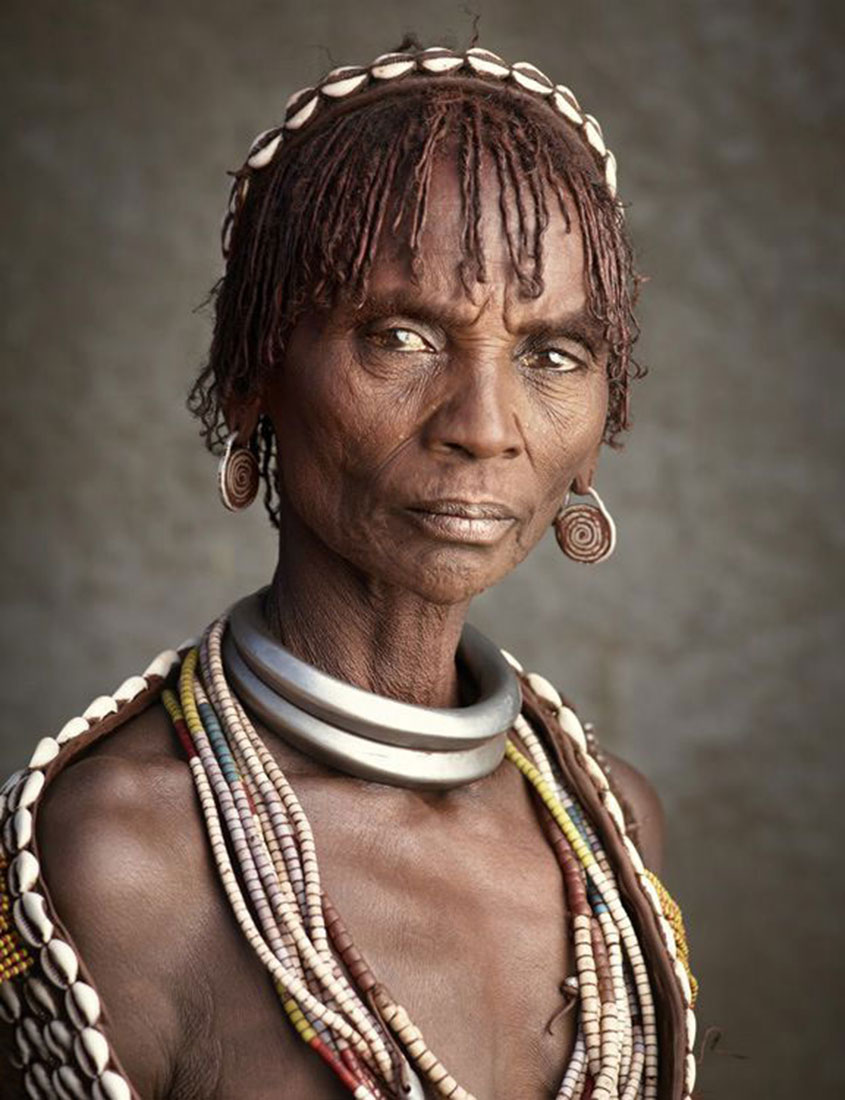 женщина из племени Хамер, фото, Эфиопия, Африка