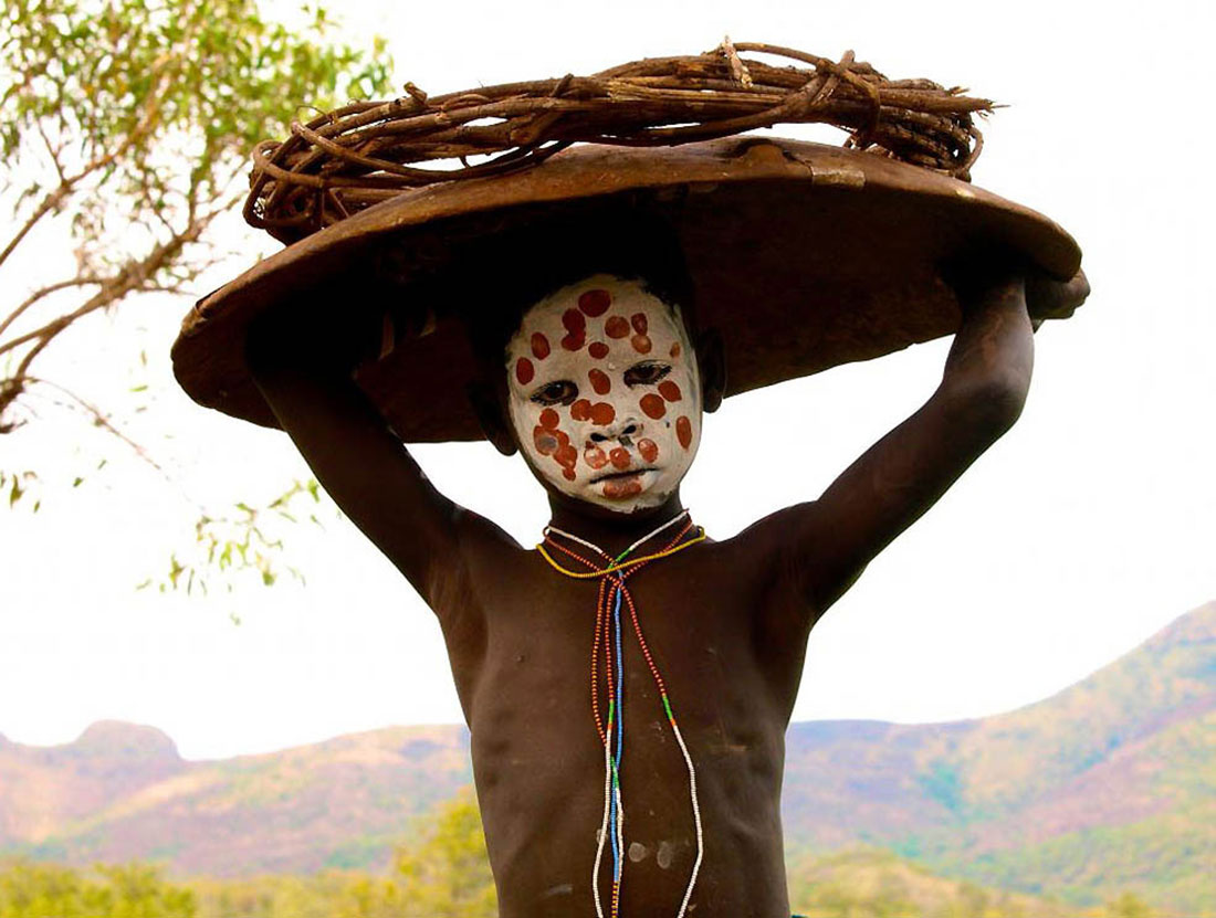 племена занимаются скотоводством, фото, Африка