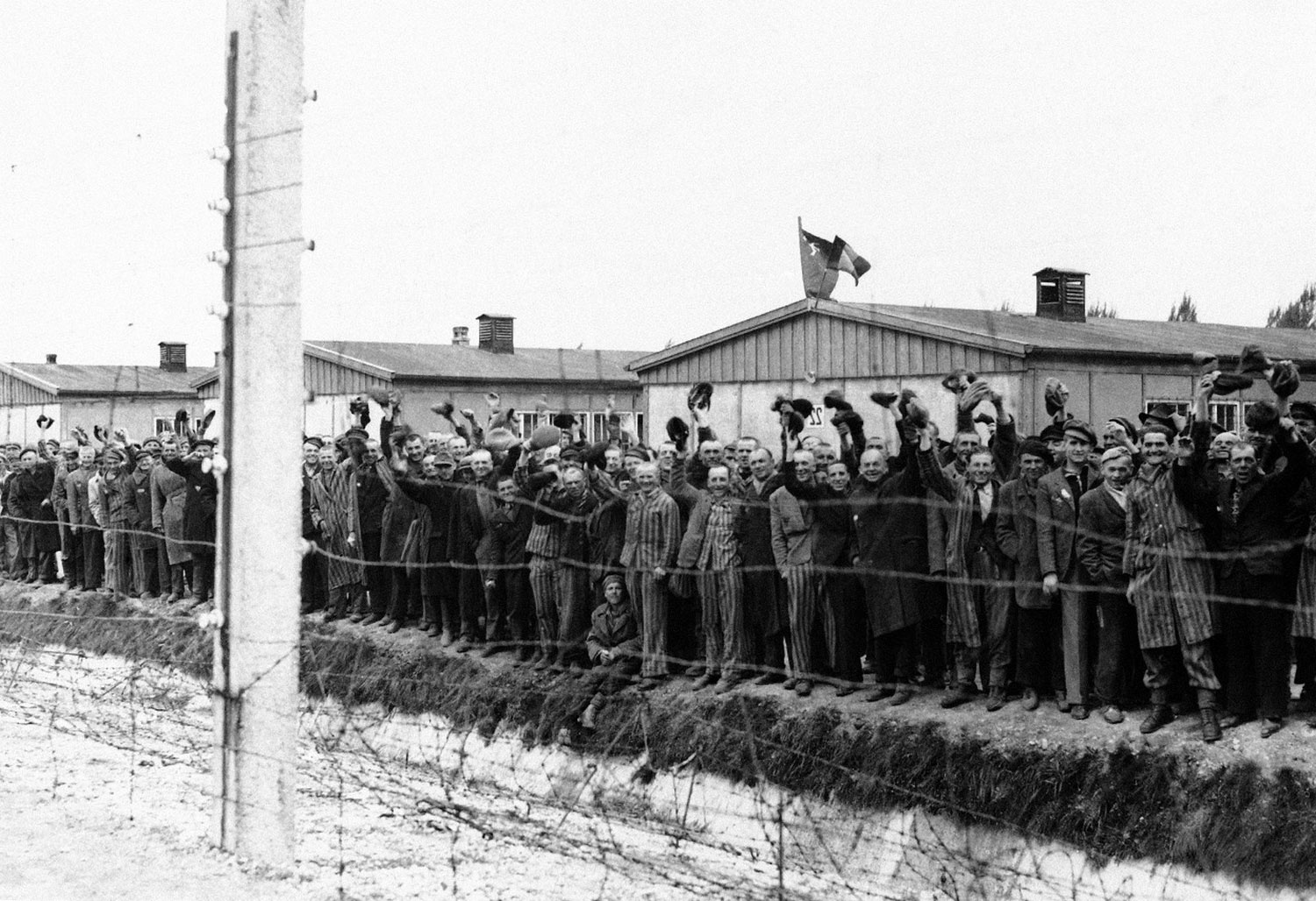в концлагере Дахау, фото второй мировой войны