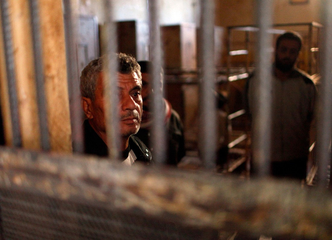 Повстанцы в тюрьме, фото, Сирия